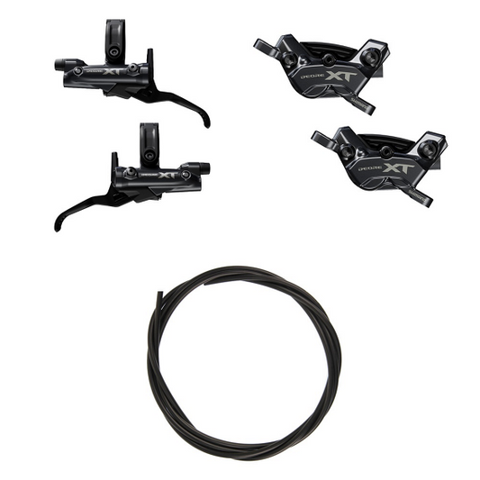 Coppia di freni SHIMANO XT M8220 Enduro a 4 pistoncini