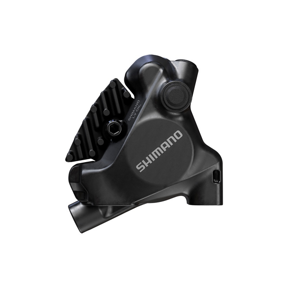SHIMANO BR-MT805 Pinza freno a disco posteriore a 2 pistoncini con sistema di montaggio piatto