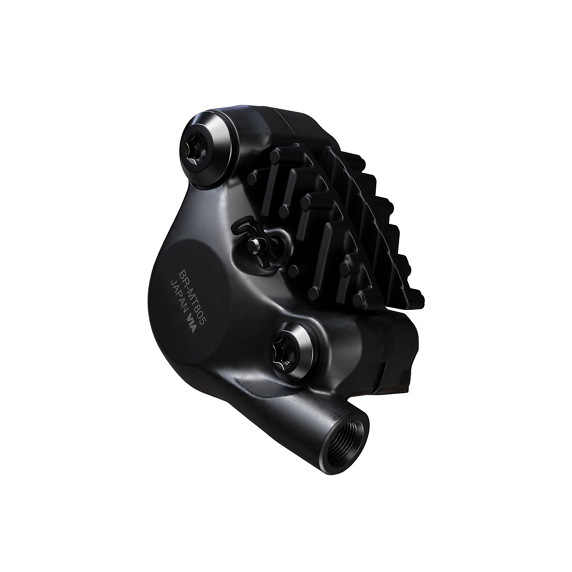SHIMANO BR-MT805 Pinza freno a disco posteriore a 2 pistoncini con sistema di montaggio piatto