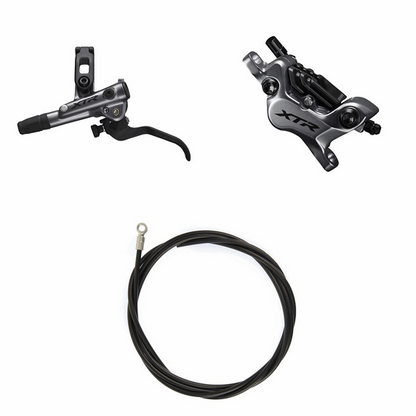 Freno Anteriore SHIMANO XTR M9120 4 Pistoni J-Kit Pastiglie Metalliche Ventilate