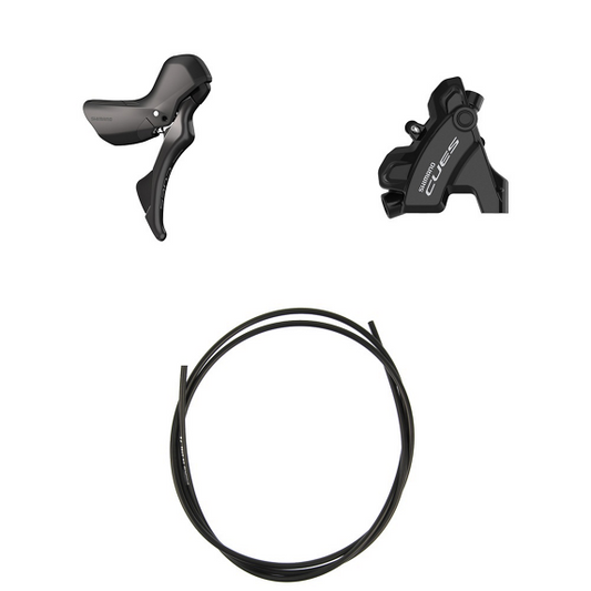 SHIMANO CUES U6030 10/11V Leve diritte senza disco e pinze posteriori a montaggio piatto