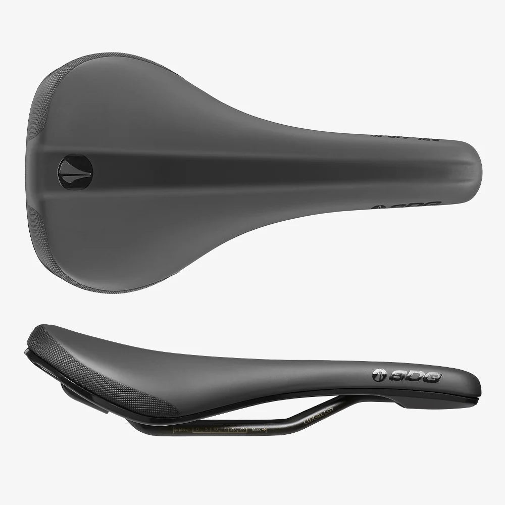 Sella SDG BEL-AIR V3 MAX Air Foam con binari Lux-Alloy grigia