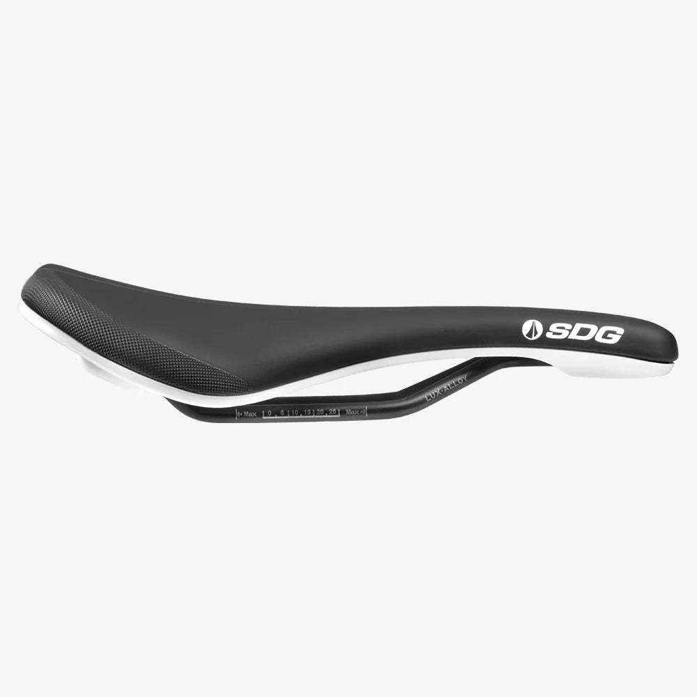 Sella SDG BEL-AIR V3 Rails Lux Alloy Nero/Bianco