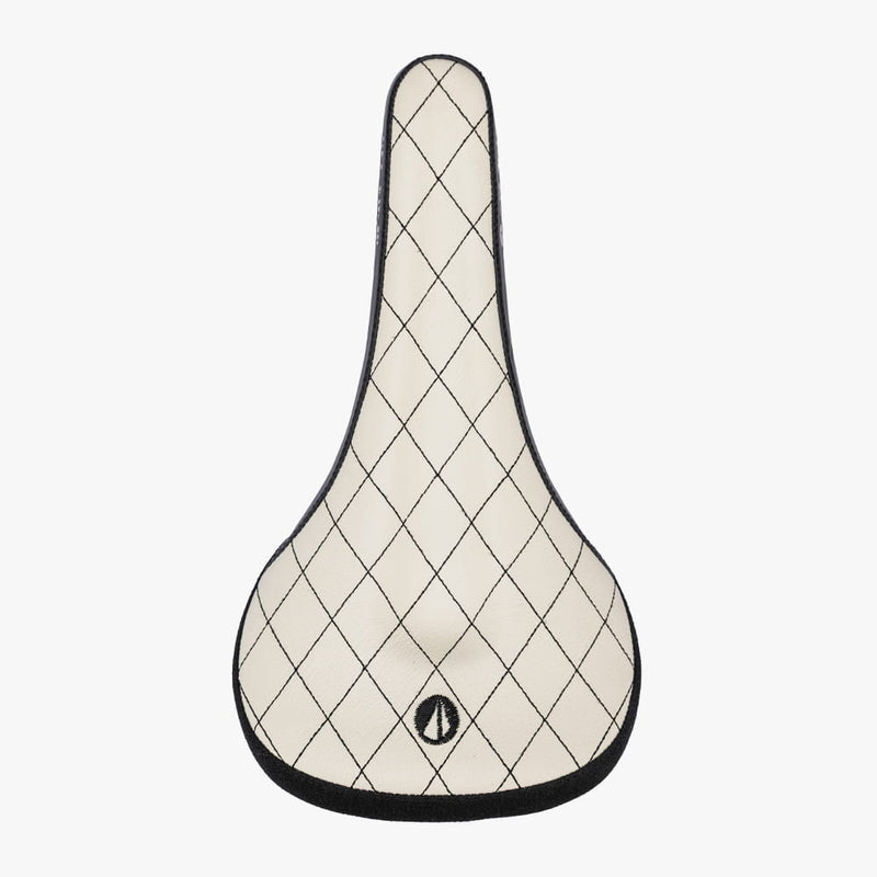Sella SDG Bel-Air V3 Max Stitched Leather bianca, vista dall’alto
