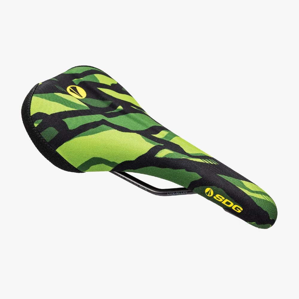 Sella SDG BEL-AIR V3 TERRA FIRMA Rotaie Lux Alloy Verde Camo