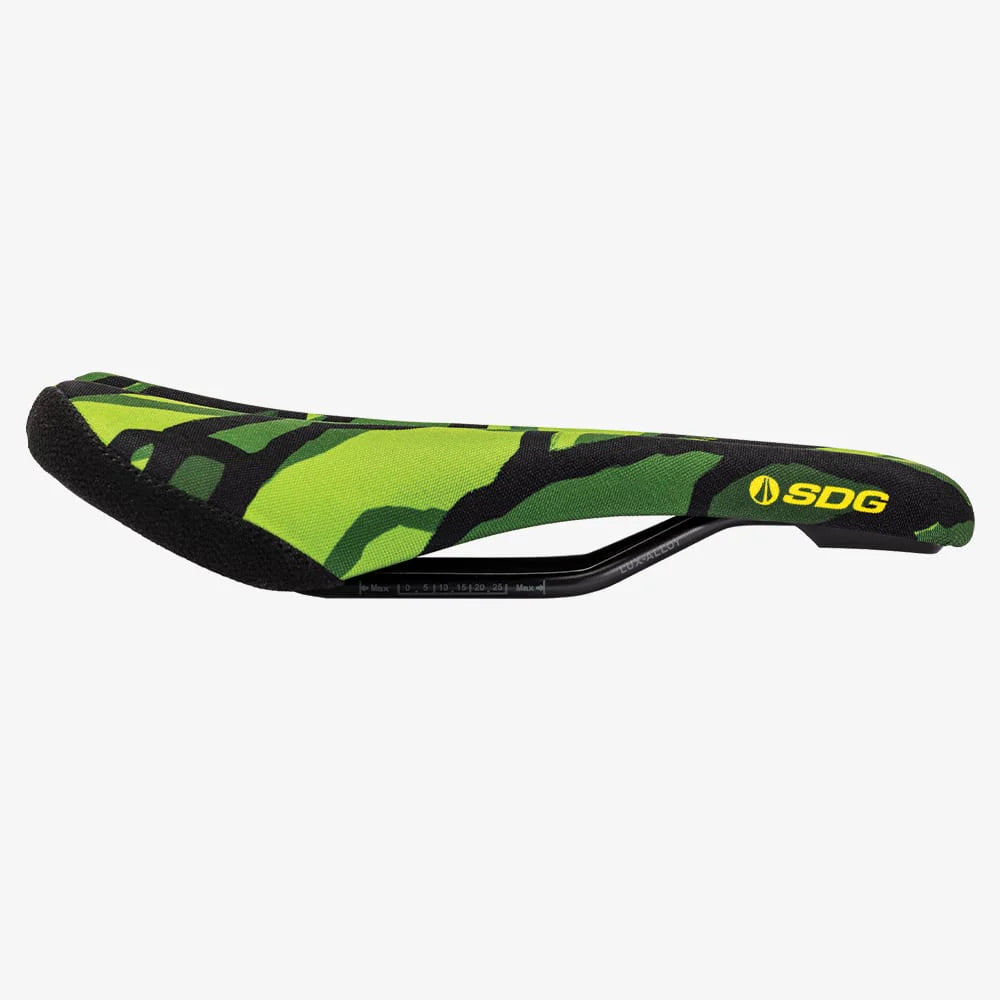 Sella SDG BEL-AIR V3 TERRA FIRMA Rotaie Lux Alloy Verde Camo