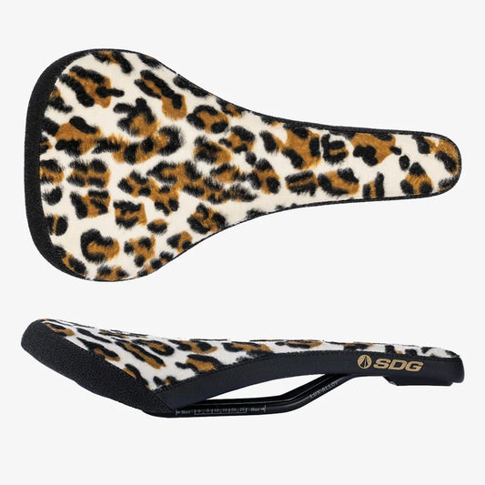 Sella SDG BEL-AIR V3 Animal Throwback Rails Lux Alloy Leopard