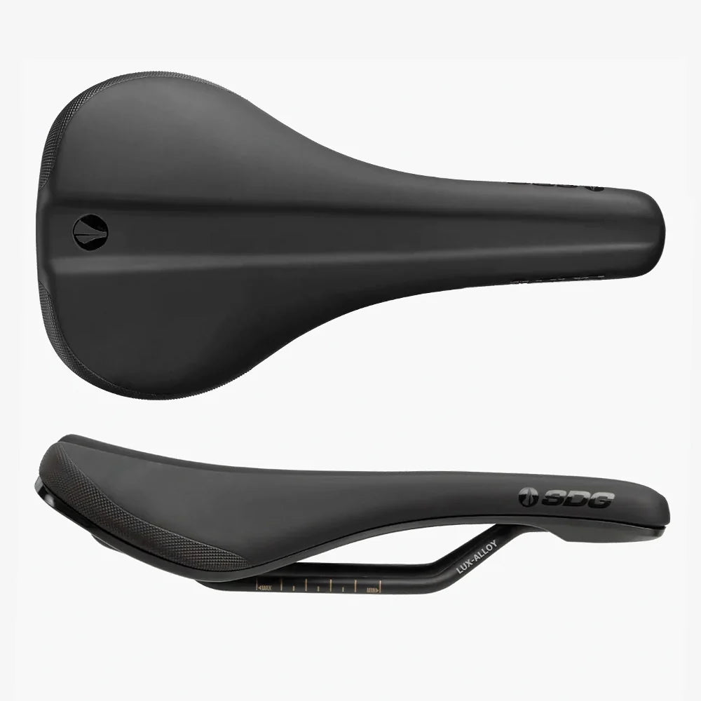 Sella SDG BEL-AIR V3 Air Foam con binari Lux-Alloy nera