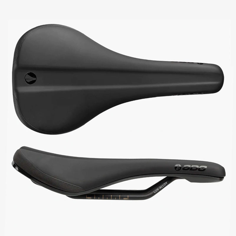 Sella SDG Bel-Air V3 Lux-Alloy nera, vista d’insieme