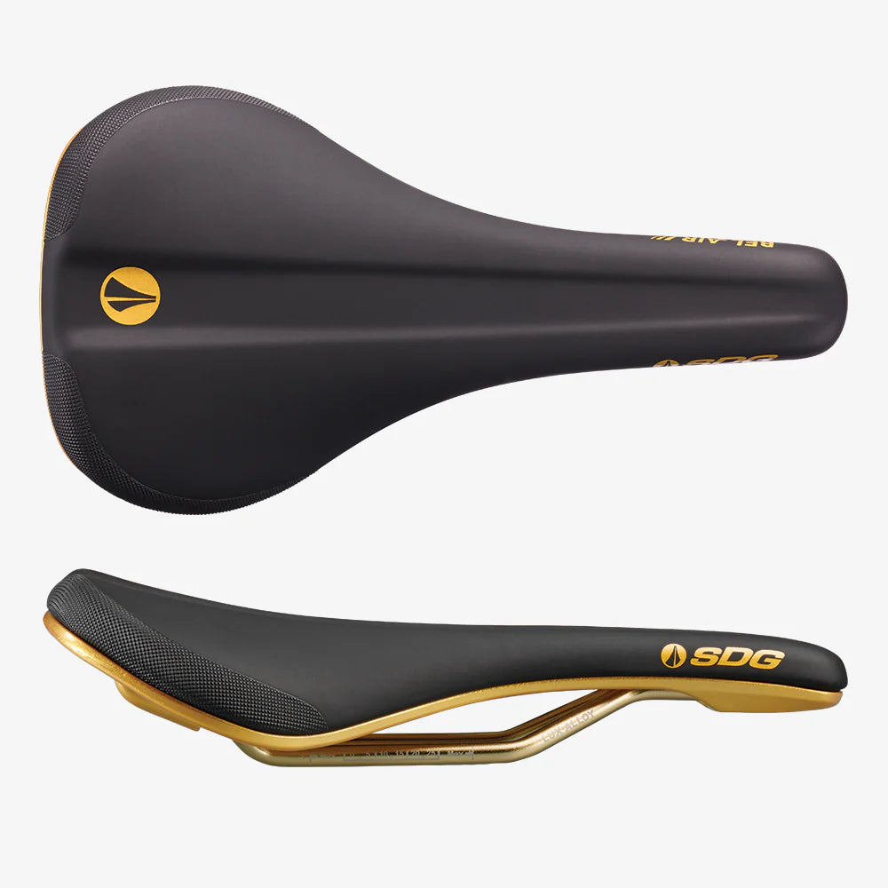 Sella SDG BEL-AIR V3 Galactic Rails Lux-Alloy nero/oro