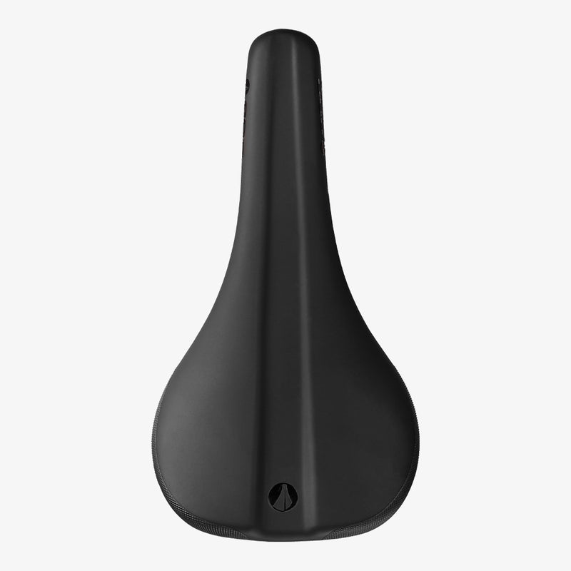 Sella SDG Bel-Air V3 Lux-Alloy nera, vista dall’alto