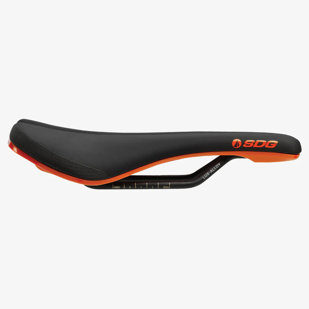 SDG BEL-AIR V3 Rails Lux Sella in lega Nero/Arancione