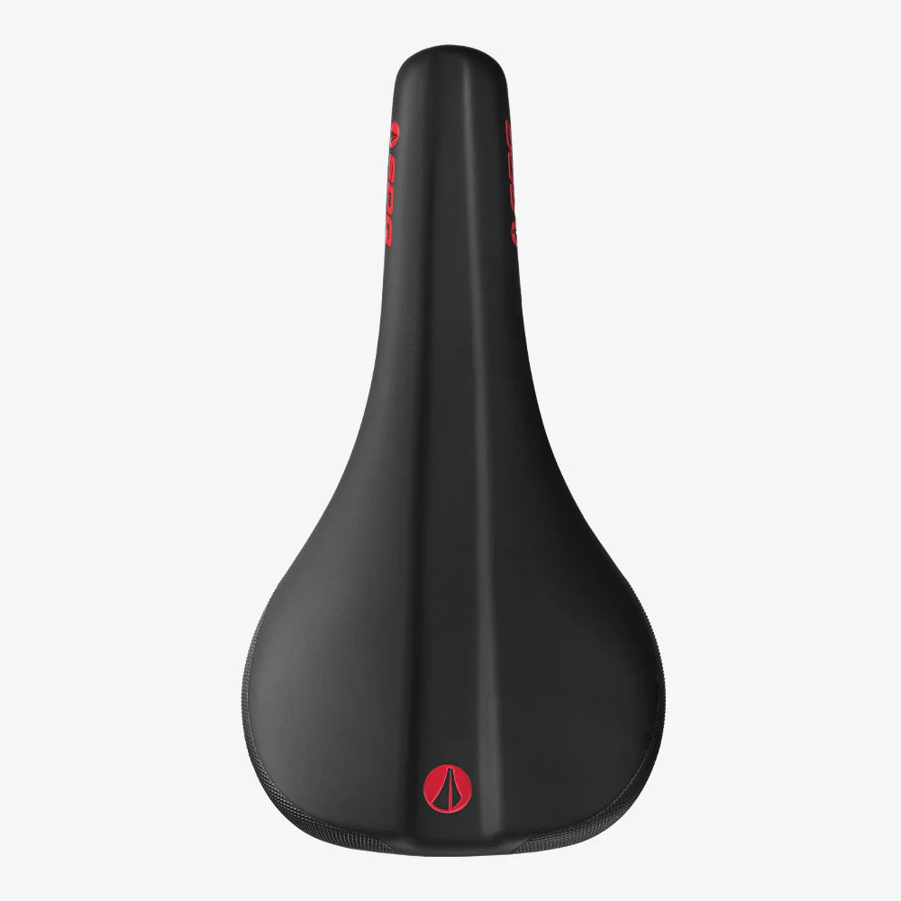 Sella SDG BEL-AIR V3 Rails Lux Alloy Nero/Rosso