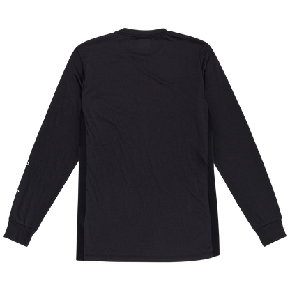 Maglia TROY LEE DESIGNS SKYLINE RIDE TEE SIGNATURE Maniche Lunghe Nera