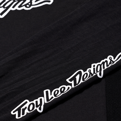 Maglia TROY LEE DESIGNS SKYLINE RIDE TEE SIGNATURE Maniche Lunghe Nera