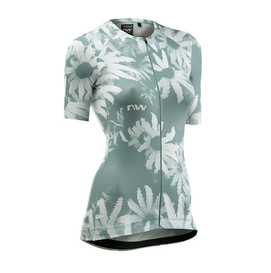 Maglia a maniche corte NORTHWAVE BLADE Donna Verde salvia