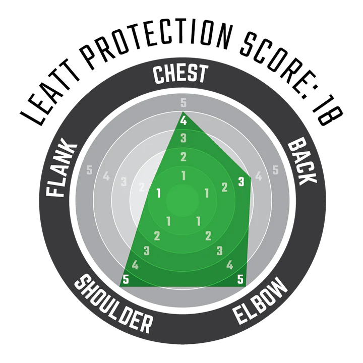 Gilet protettivo LEATT 3DFAIRFIT LITE EVO Nero