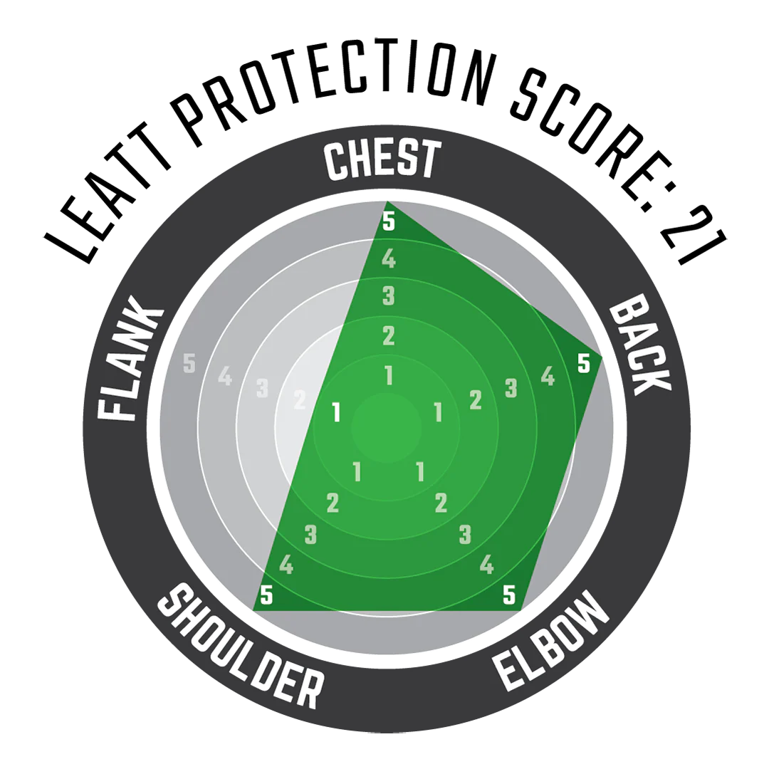 Gilet protettivo LEATT 3DF AIRFIT EVO Nero