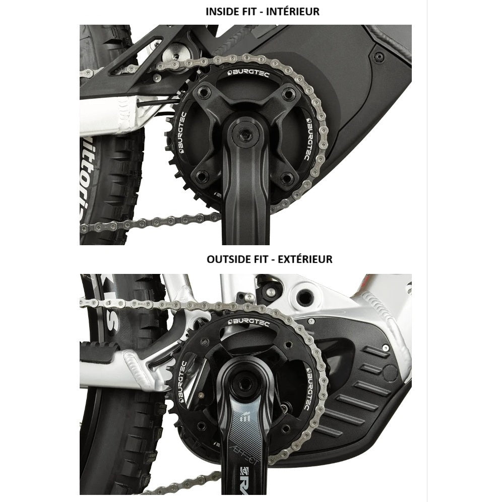 BURGTEC BCD E-bike SOTTILE ESTERNO Mono Corona