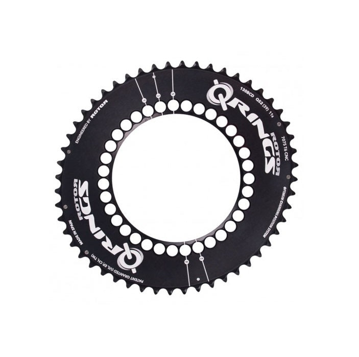 Anello ovale 10/11V ROTOR Q-RING 130 mm Corona interna