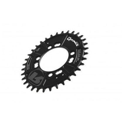 Piatto Mono Ovale 9/10/11/12V ROTOR QX1 NARROW WIDE 4 Fori 76 mm