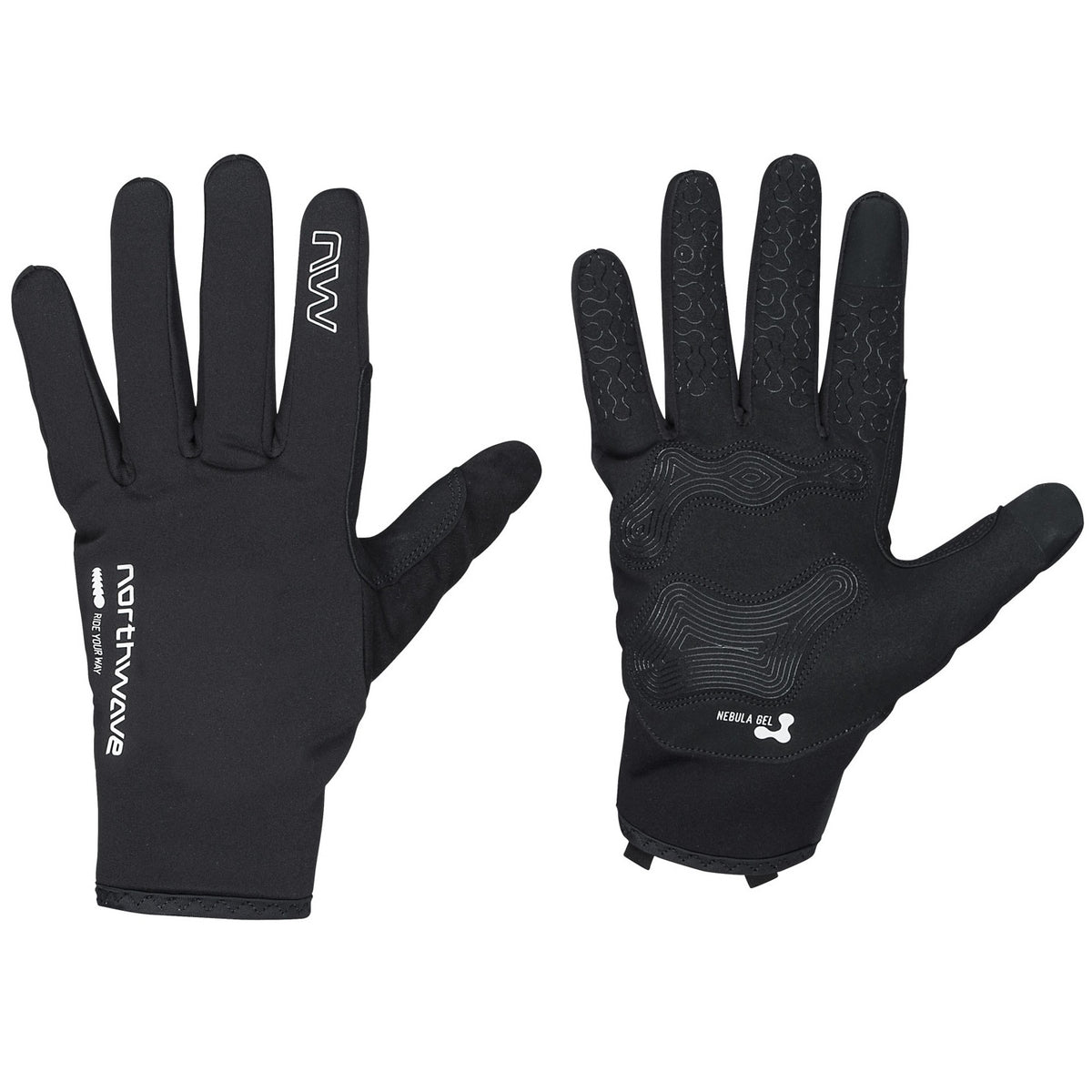Guanti NORTHWAVE FAST PRO GEL WINTER Nero
