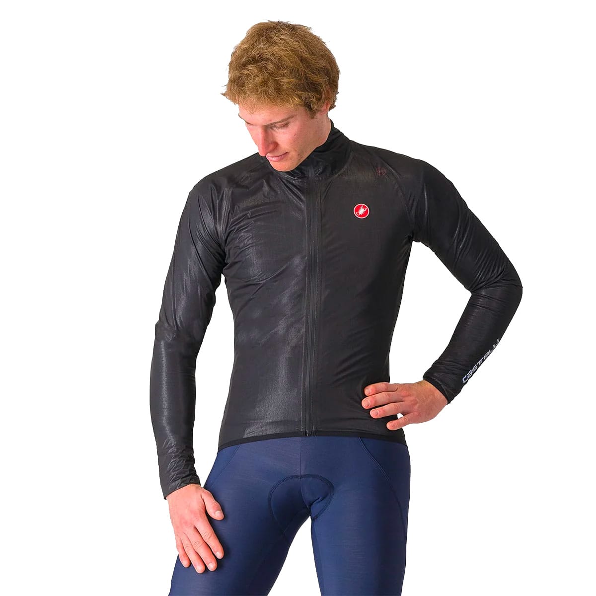 CASTELLI SQUALL Giacca SHELL Nero/Grigio