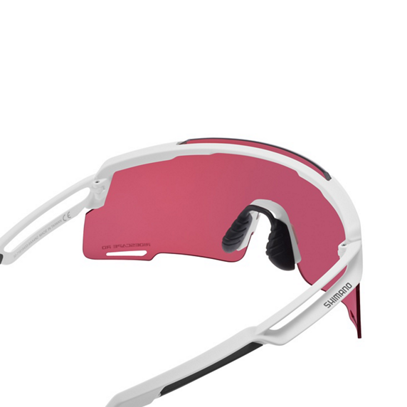 SHIMANO EQUINOX 4 CE-EQNX5 Occhiali da strada Ridescape bianco opaco