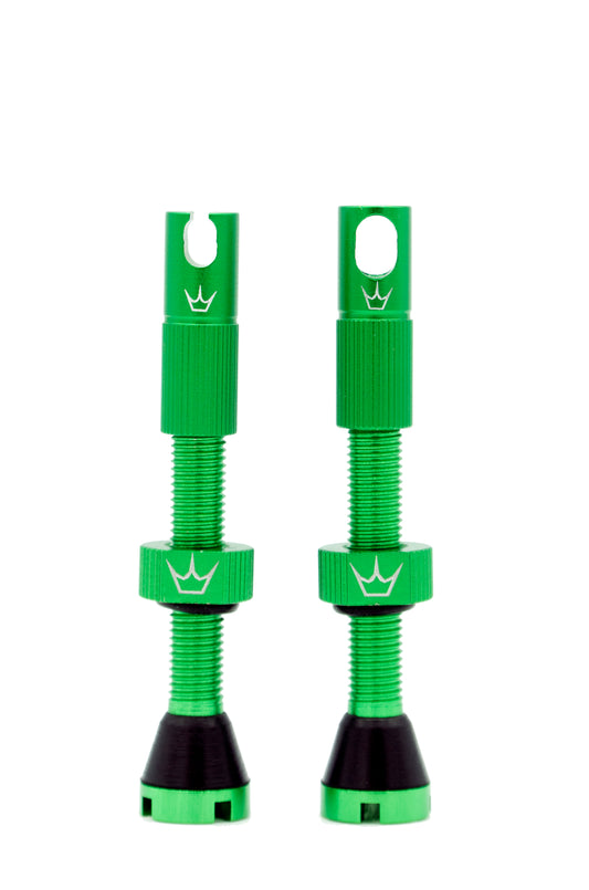 Valvole tubeless PEATY'S x Chris King MK2 Presta 60 mm (x2) Verde