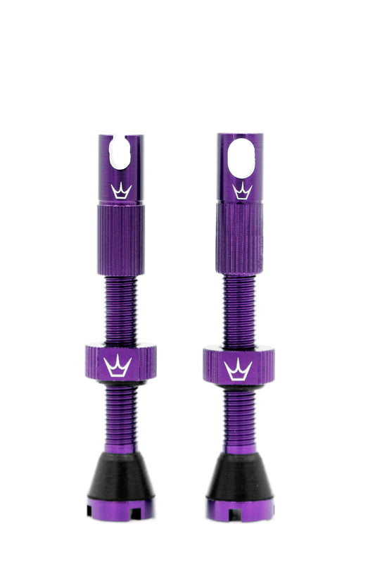 Valvole tubeless PEATY'S x Chris King MK2 Presta 60 mm (x2) Viola