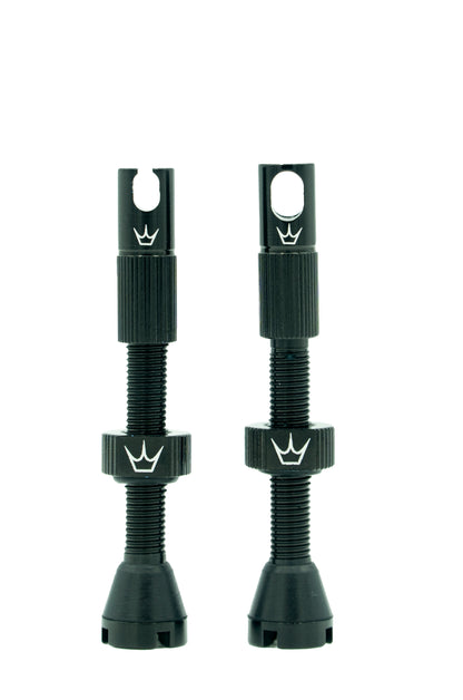 Valvole Tubeless PEATY'S x Chris King MK2 Presta 60 mm (x2) Nero