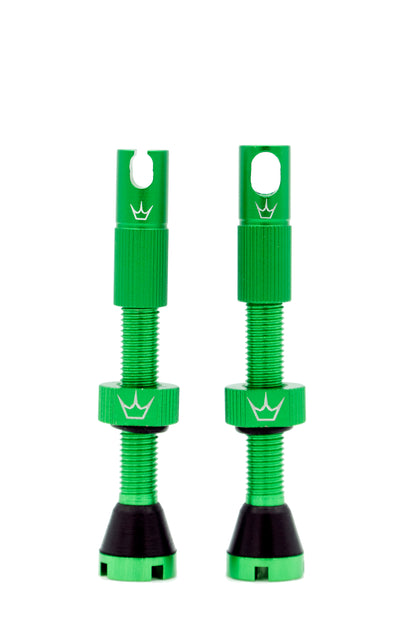 Valvole Tubeless PEATY'S x Chris King MK2 Presta 42 mm (x2) Verde