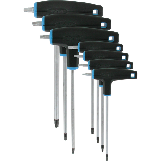 Set di 7 chiavi VAR CL-18200-07/40 Torx T