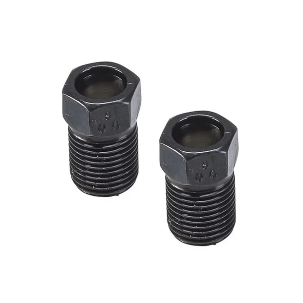 Set di 2 dadi a compressione ELVEDES M8x0,75 per tubo da 5 mm