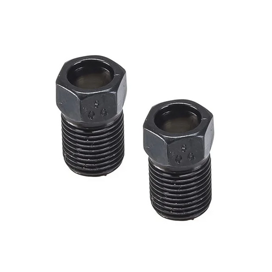 Set di 2 dadi a compressione ELVEDES M8x0,75 per tubo da 5 mm