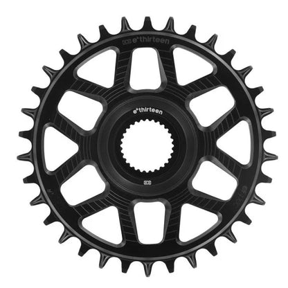Piatto Mono E-THIRTEEN HELIX RACE E-SPEC 11/12V Direct Mount Bosch Gen4 Offset 15mm Nero