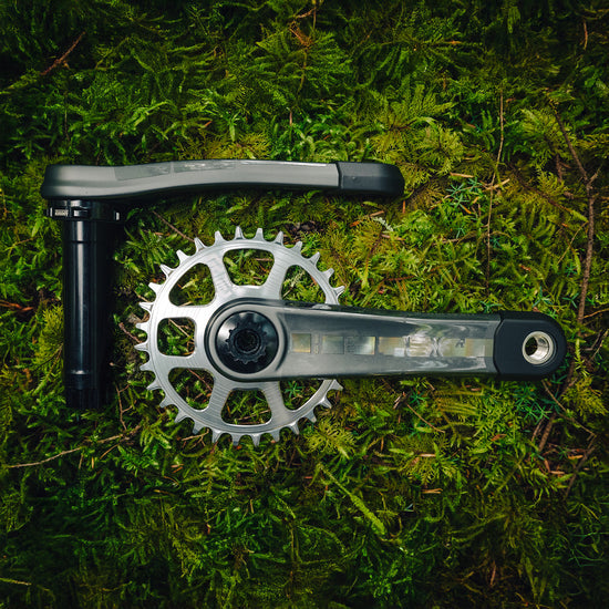 Pedivelle E.THIRTEEN Helix Race in carbonio 73 mm linea catena 55 mm