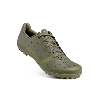 Scarpe MTB XC/gravel CRANKBROTHERS CANDY LACE kaki — vista a tre quarti