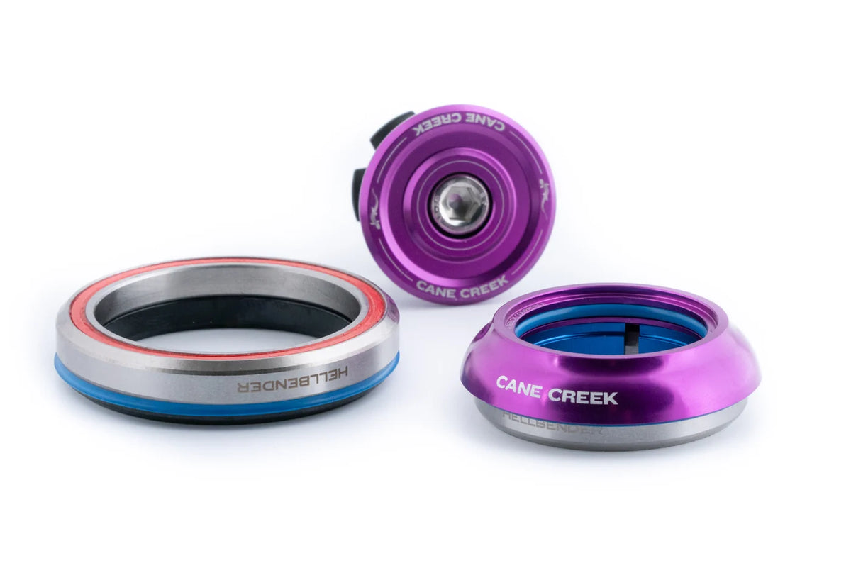 Serie sterzo integrata conica CANE CREEK Hellbender 70 1"1/8-1.5" IS42/IS52 viola