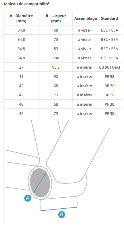 Movimento centrale italiano CAMPAGNOLO RECORD ULTRA-TORQUE