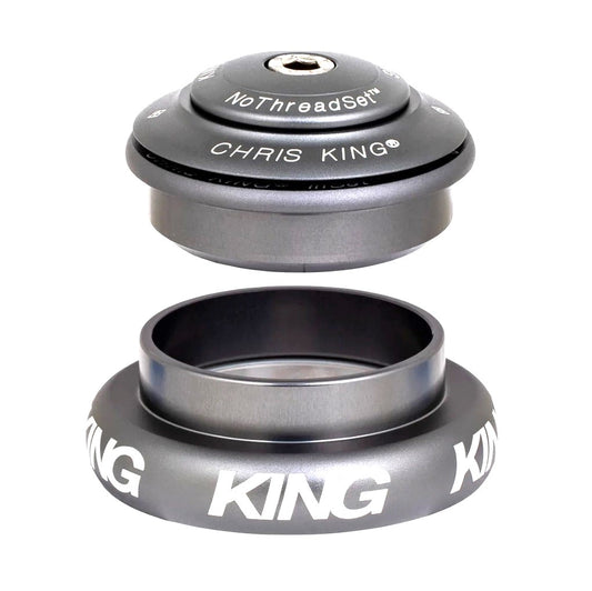 Serie sterzo CHRIS KING INSET i8 Semi-Integrata / Esterna 1"1/8-1"1/4 ZS44/EC44 Grigio Opaco