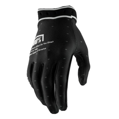 Guanti 100% RIDEFIT Nero