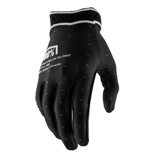 100% Guanti RIDEFIT Nero