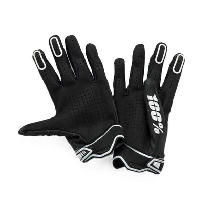 Guanti 100% RIDEFIT Nero
