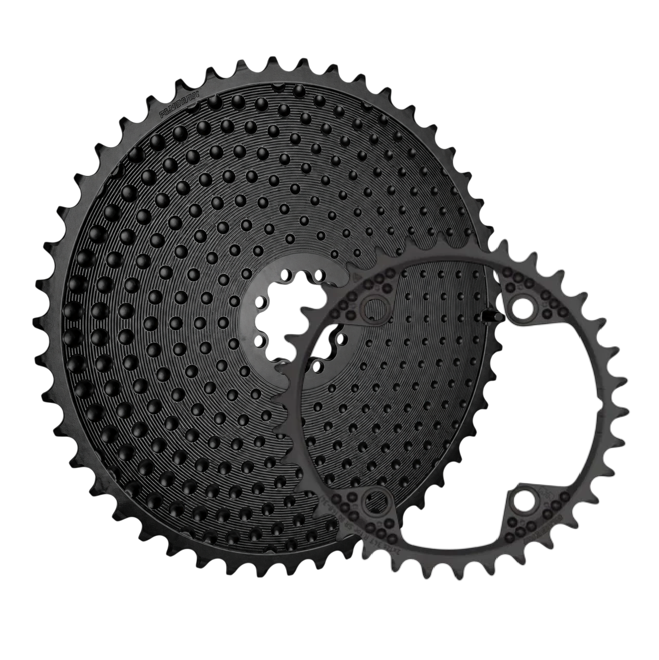 Coppia di Corone 12v ALUGEAR AERO 8 Fori per Sram