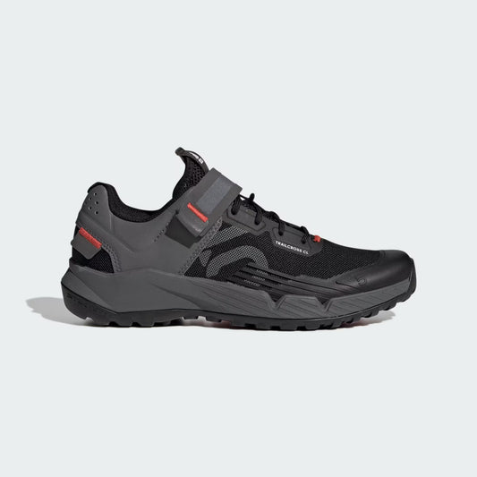 ADIDAS FIVE TEN TRAILCROSS CLIP-IN Scarpe MTB Nero/Grigio/Rosso