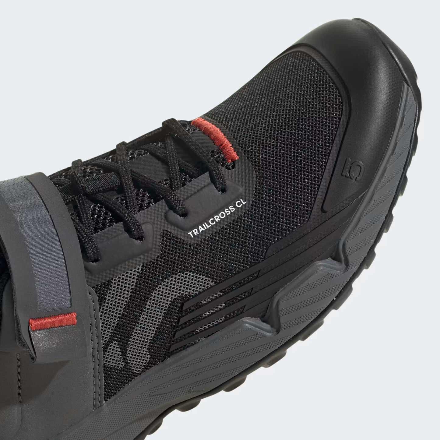 ADIDAS FIVE TEN TRAILCROSS CLIP-IN Scarpe MTB Nero/Grigio/Rosso