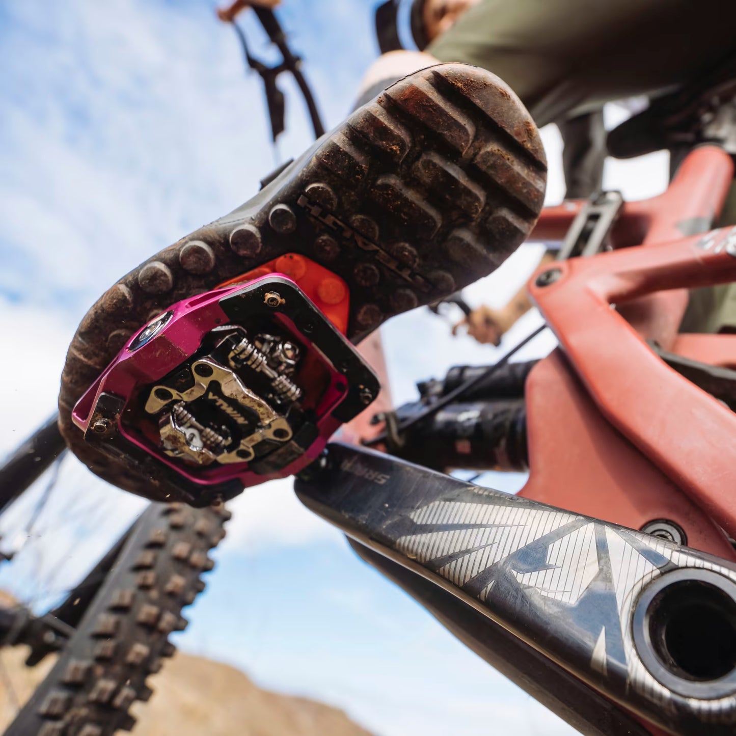 Five Ten TRAILCROSS CLIP-IN Scarpe MTB Donna Nero/Rosso