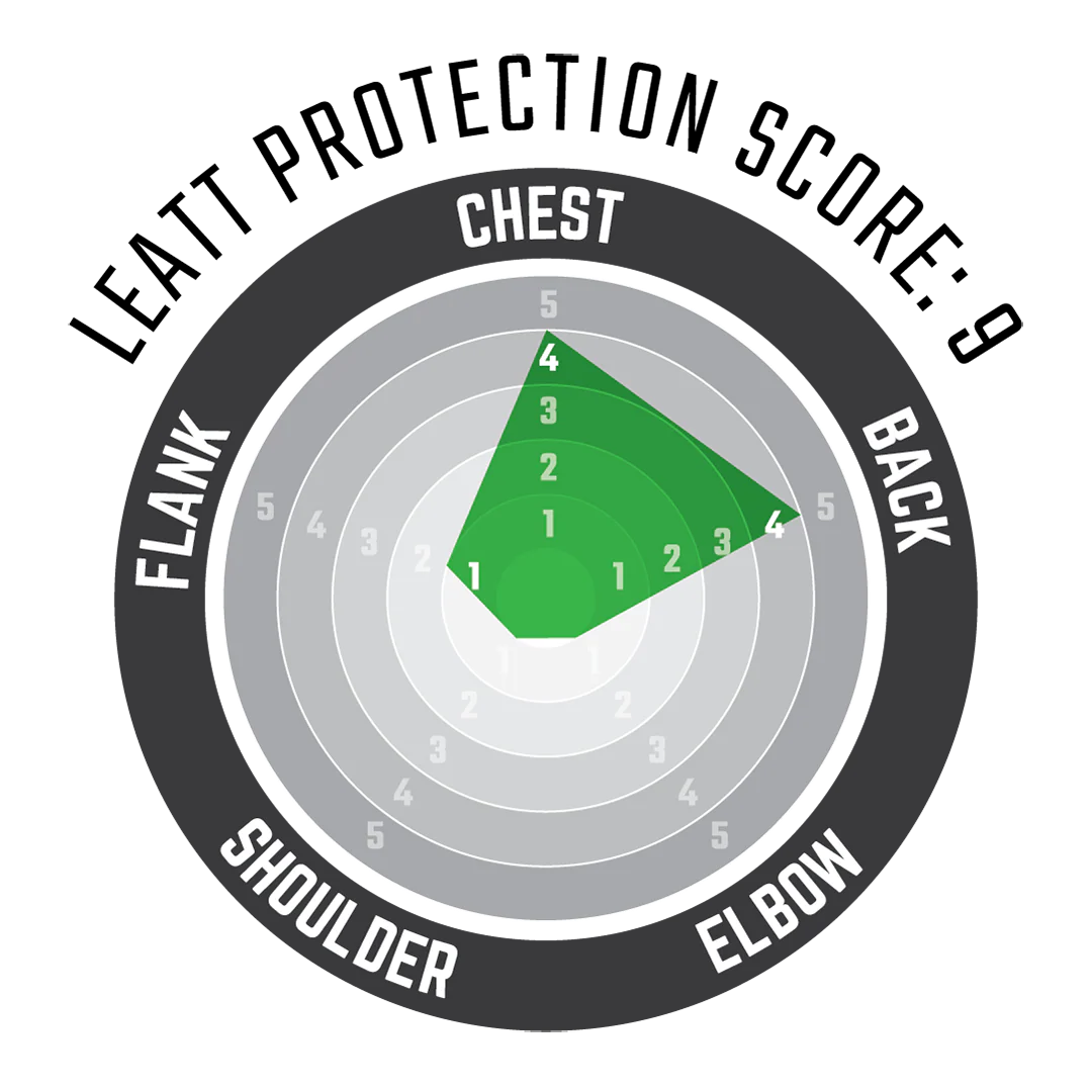LEATT REAFLEX Pettorale protettivo Nero