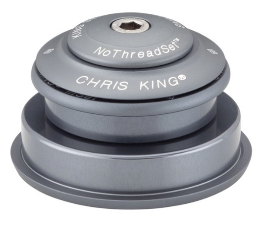 CHRIS KING INSET 2 Cuffia semi-integrata 1"1/8-1,5" ZS44/ZS56 Grigio opaco